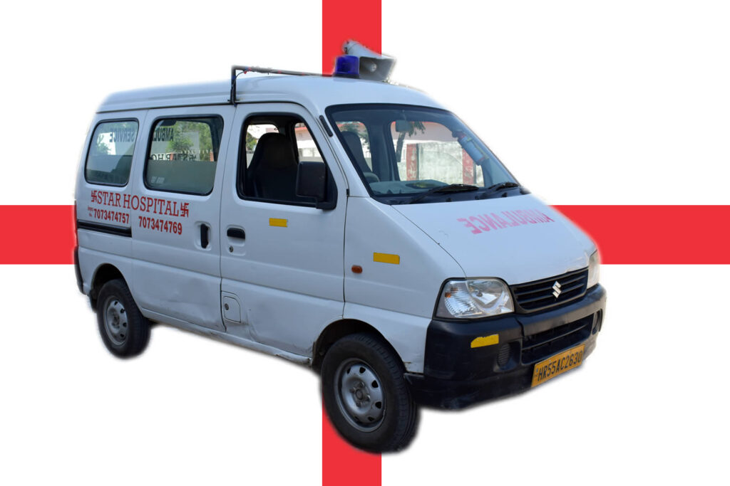 AMBULANCE Star Hospital Bhiwadi